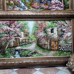 تابلوفرش ابریشم
