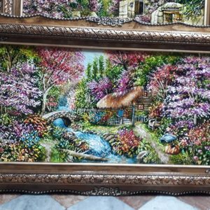 تابلوفرش ابریشم