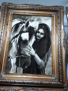 تابلوفرش ابریشم