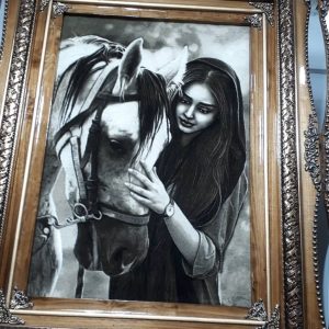 تابلوفرش ابریشم