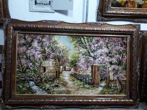 تابلوفرش ابریشم