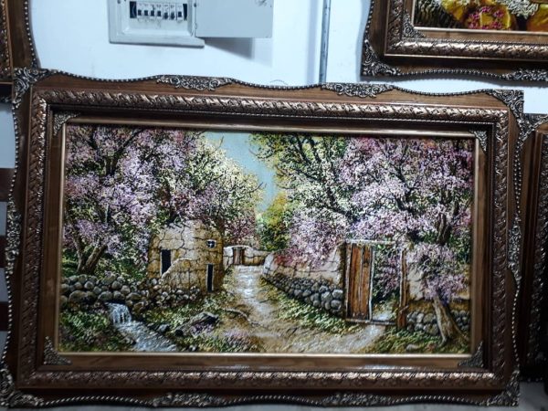 تابلوفرش ابریشم