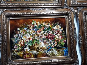 تابلوفرش ابریشم