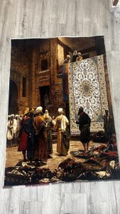 تابلوفرش ابریشم
