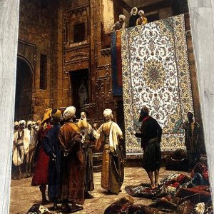 تابلوفرش ابریشم