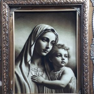 تابلوفرش ابریشم